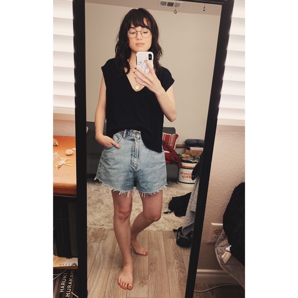 Pants - Vintage Denim Shorts